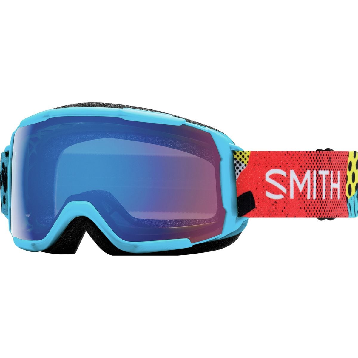 Smith Grom ChromaPop Goggles - Kids' Cyan Burnside/Chromapop Storm Rose Flash