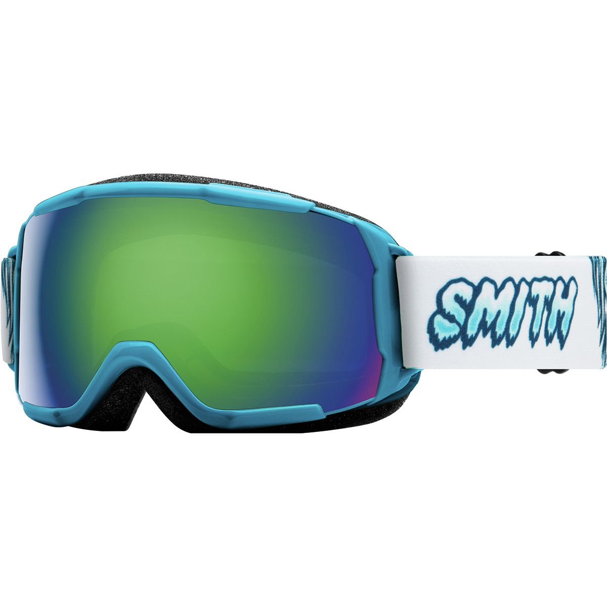 Smith Grom ChromaPop Goggles - Kids' Cyan Yeti/Grn Sol-x Mir