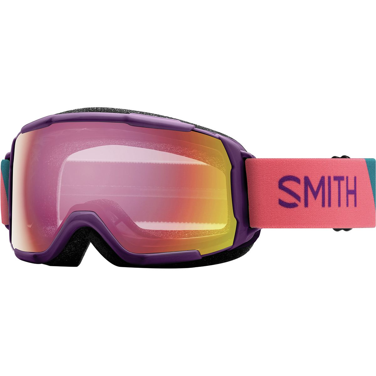 Smith Grom ChromaPop Goggles - Kids' Monarch Warp/Red Sensor Mir
