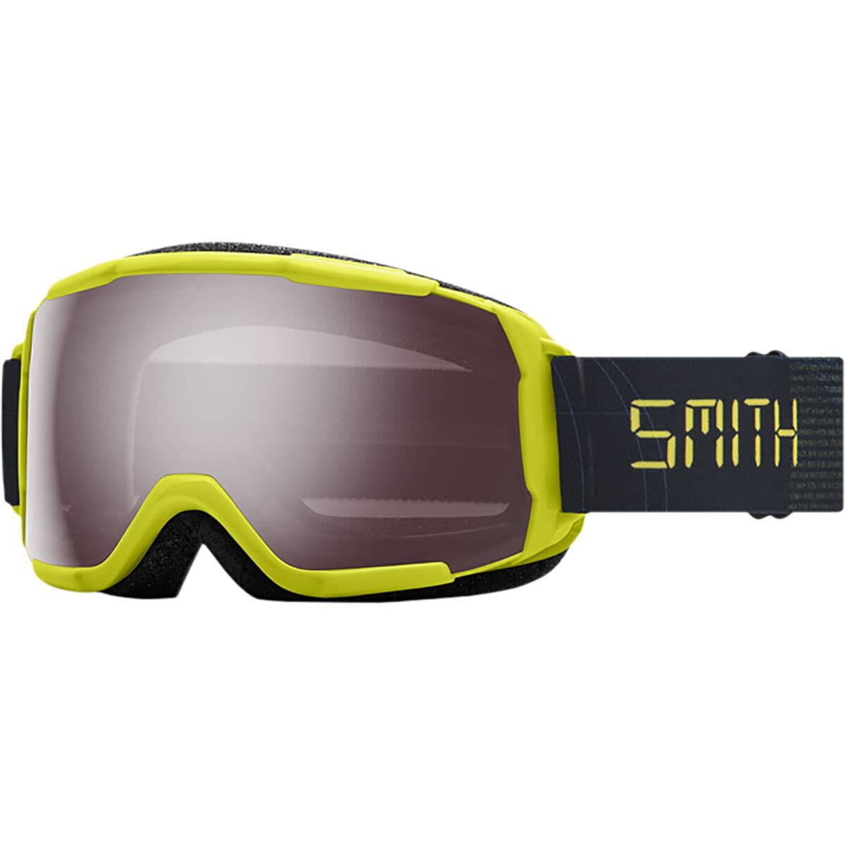Smith Grom ChromaPop Goggles - Kids' Neon Yellow Digital/Ignitor Mirror