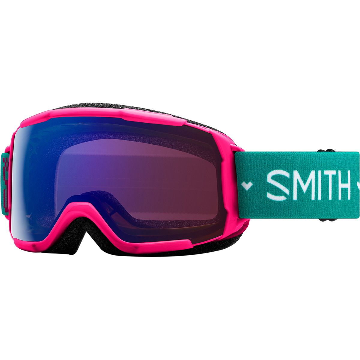 Smith Grom ChromaPop Goggles - Kids' Pink Flowers/Chroma Storm Rose Flash