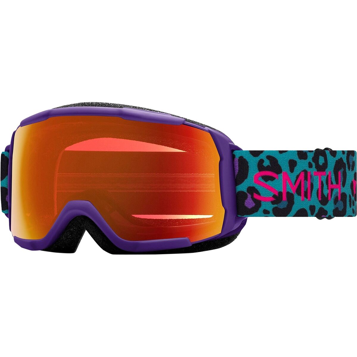 Smith Grom ChromaPop Goggles - Kids' Purple Haze Neon Cheetah