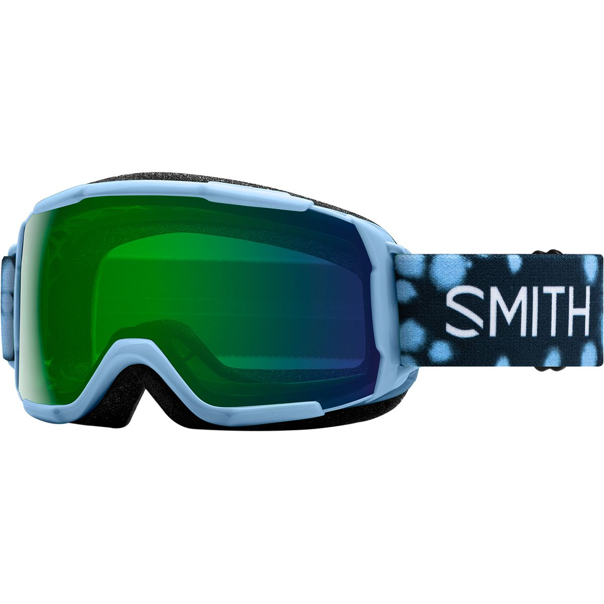 Smith Grom ChromaPop Goggles - Kids' Smokey Blue Dots/Chroma Ed Green Mir