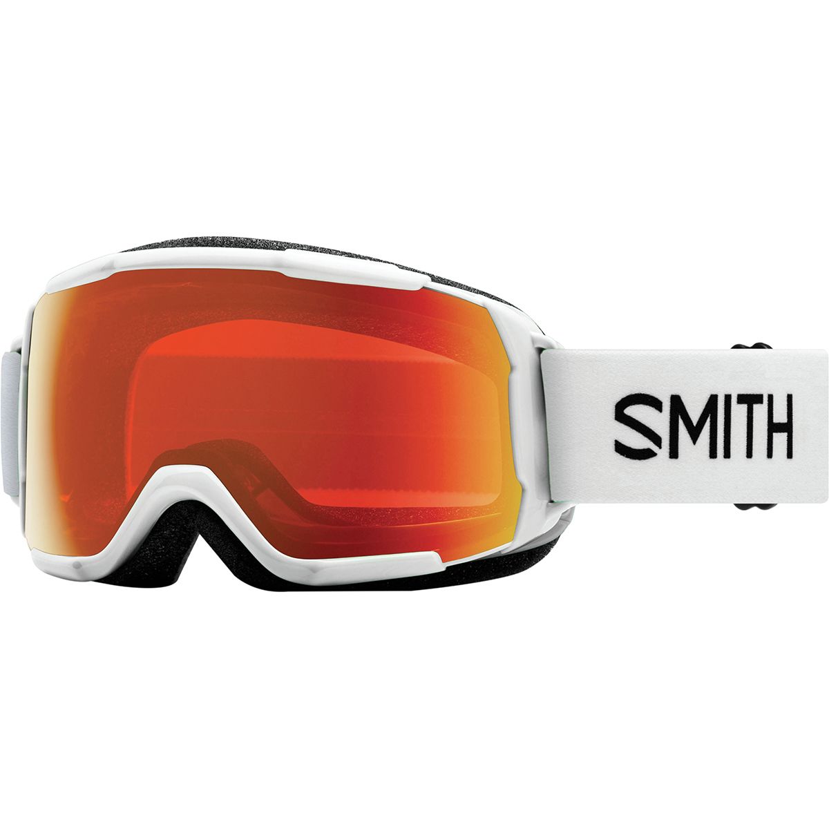 Image of Smith Grom ChromaPop Goggles - Kids' White/Chroma Ed Red Mir/No Extra Lens, One Size