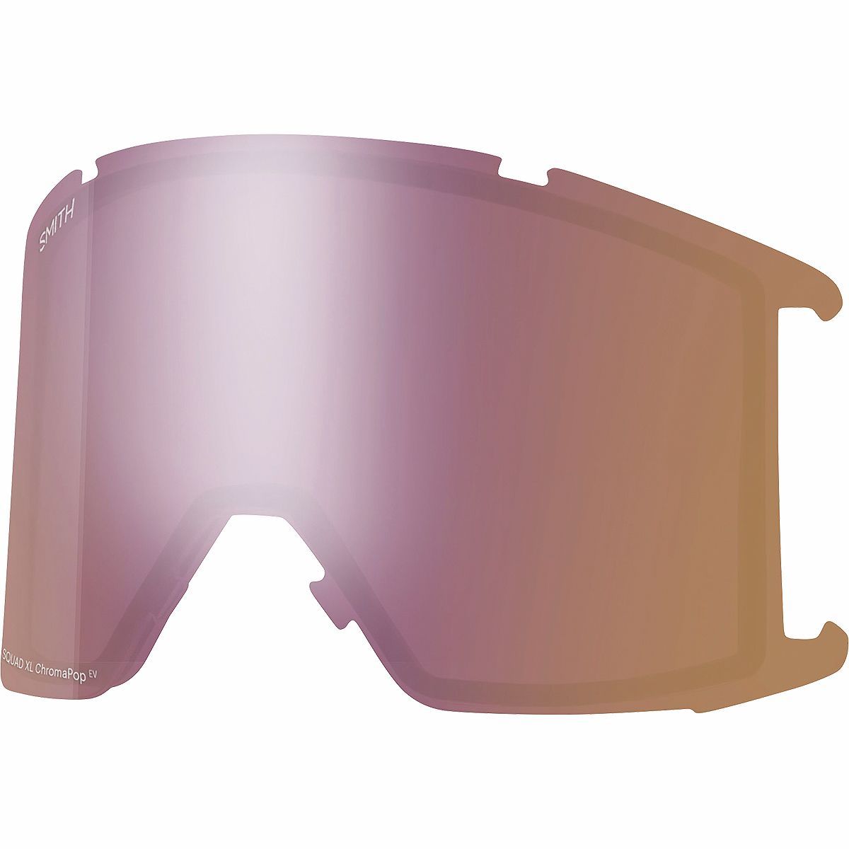 Image of Smith Squad XL Goggles Replacement Lens Chromapop Everyday Rose Gold Mirror, One Size