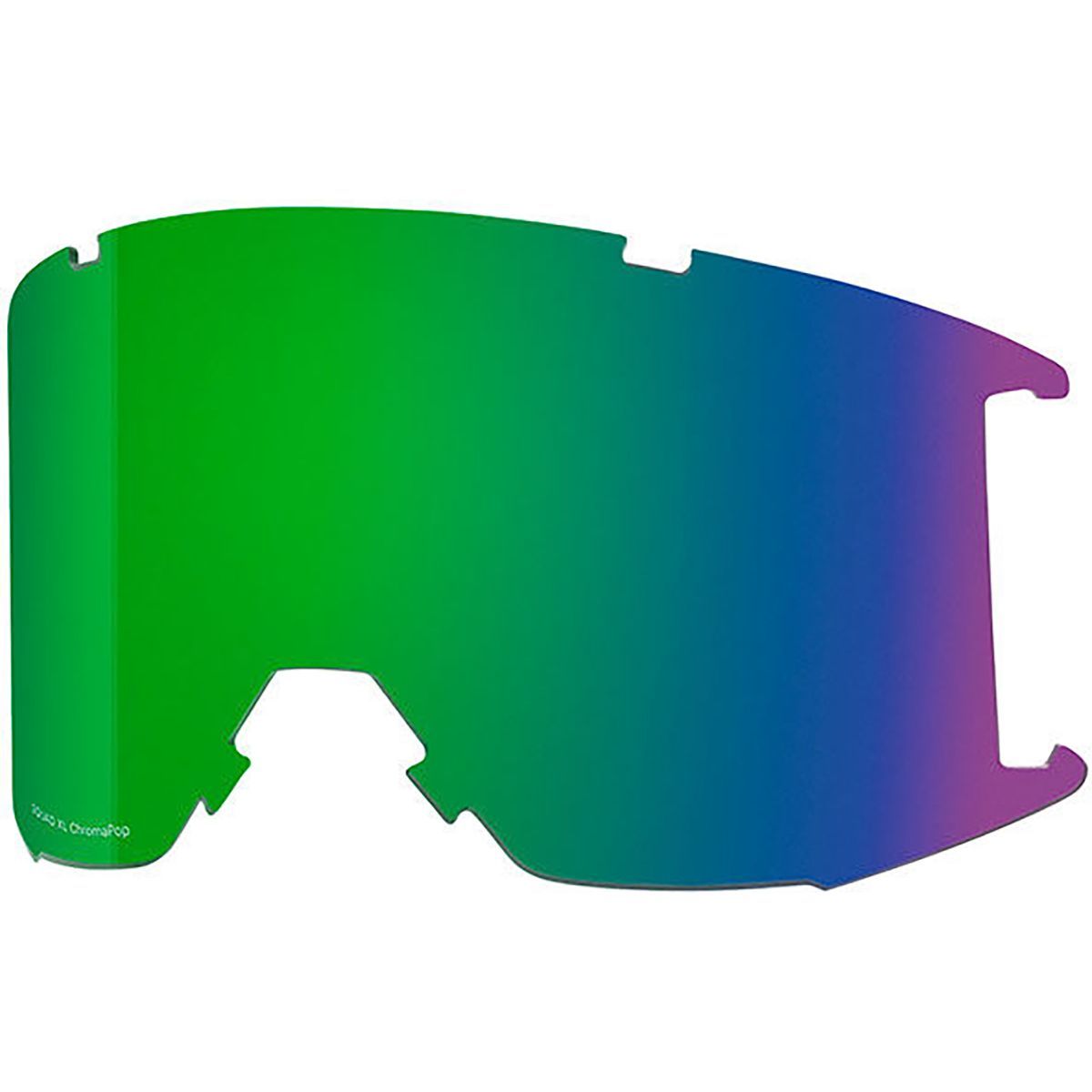 Smith Squad XL Goggles Replacement Lens Chromapop Sun Green Mirror, One Size