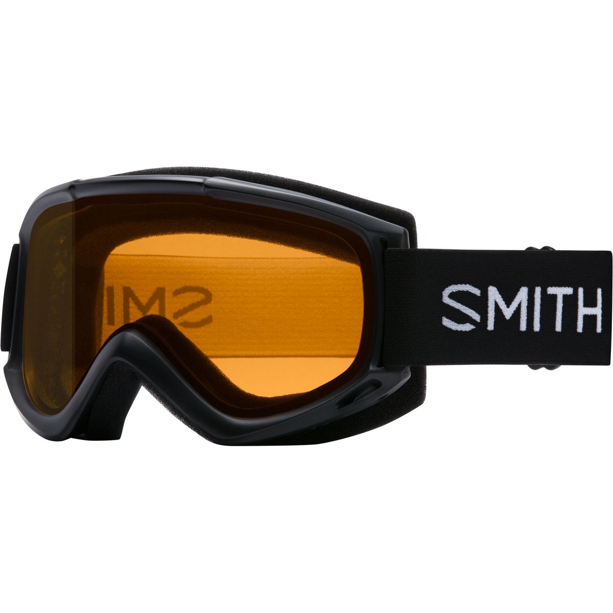 Image of Smith Cascade Classic Goggles Black/Gold Lite/No Extra Lens, One Size