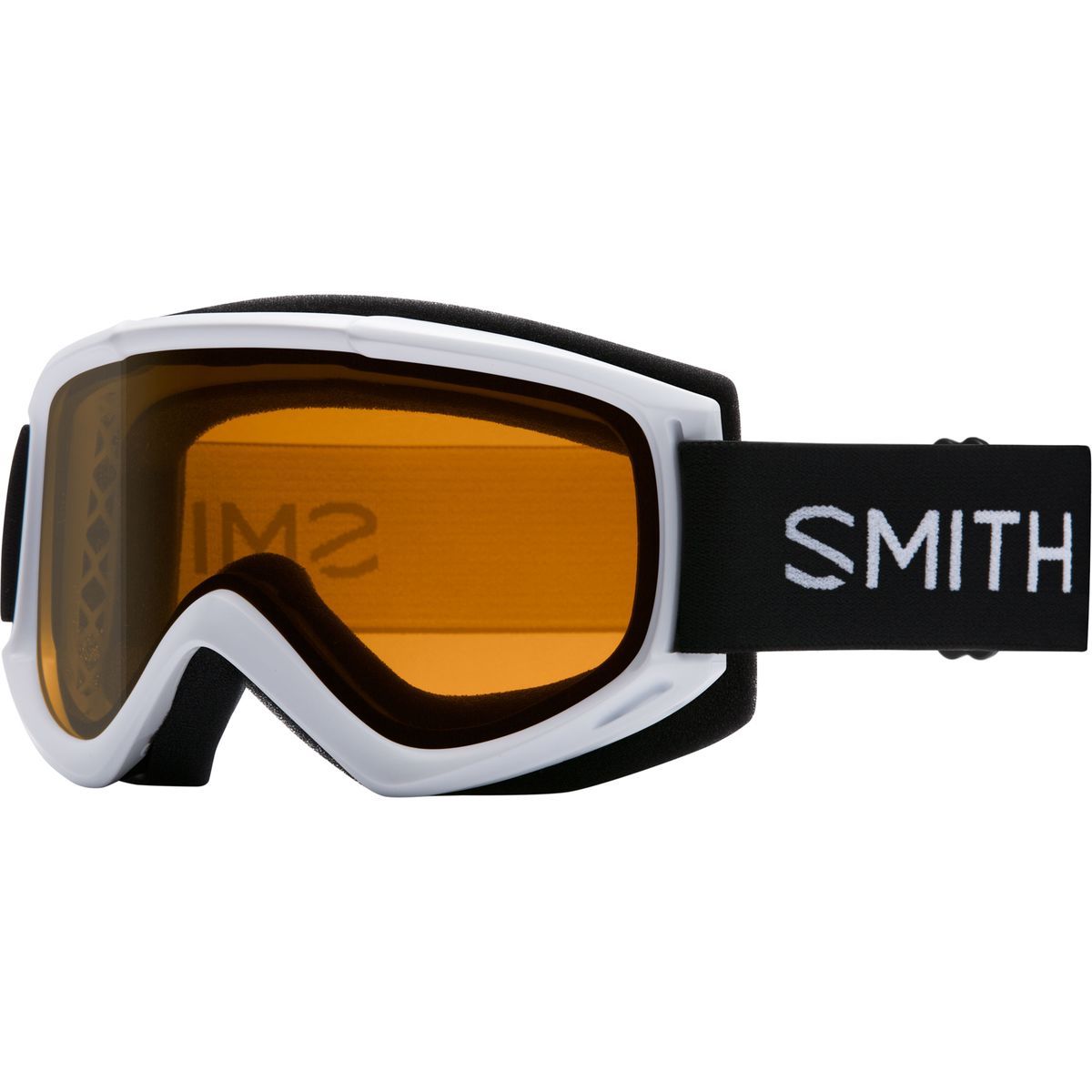 Image of Smith Cascade Classic Goggles White/Gold Lite/No Extra Lens, One Size