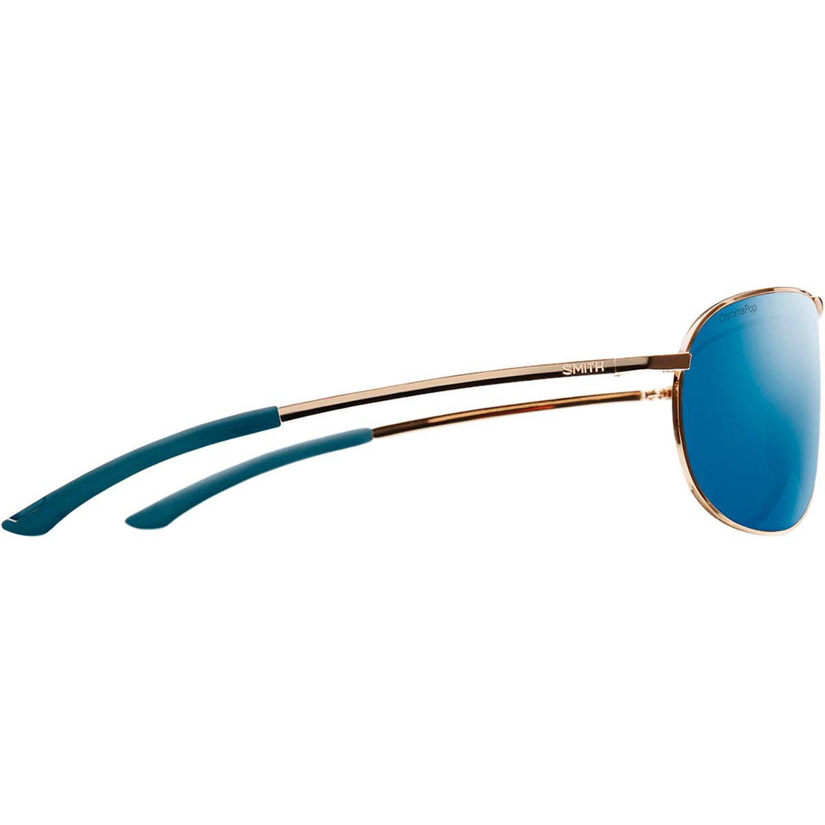 Smith optics Serpico2.0 YB7 Silver Metal Aviator Sunglasses Blue P… smith serpico products for sale | eBay main image 2