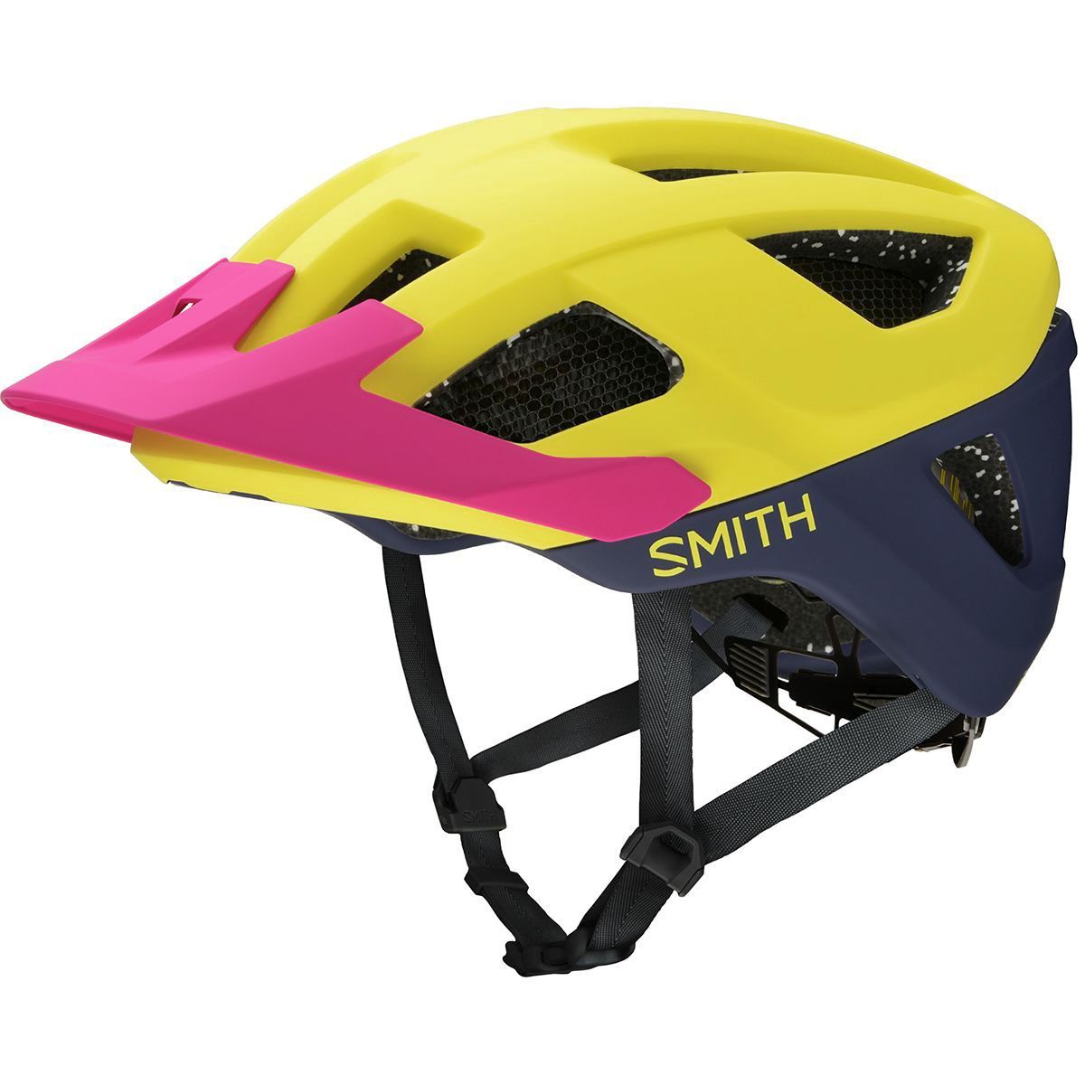 Smith Session Mips Helmet Matte Citron/Deep Ink/Peony, M