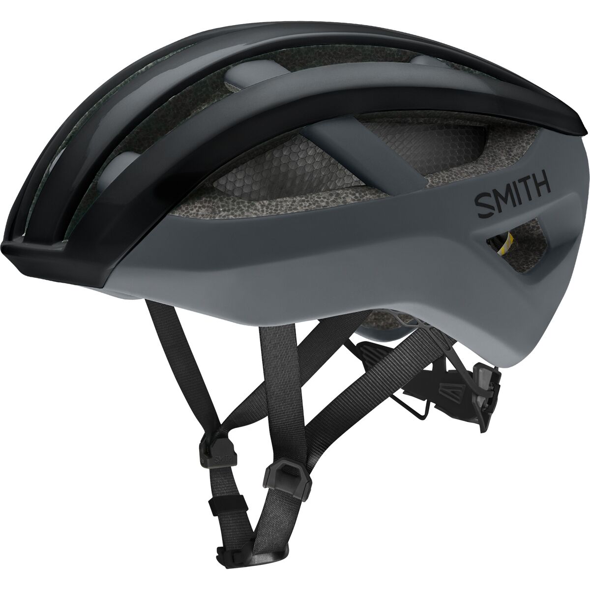Image of Smith Network Mips Helmet Black/Matte Cement, S