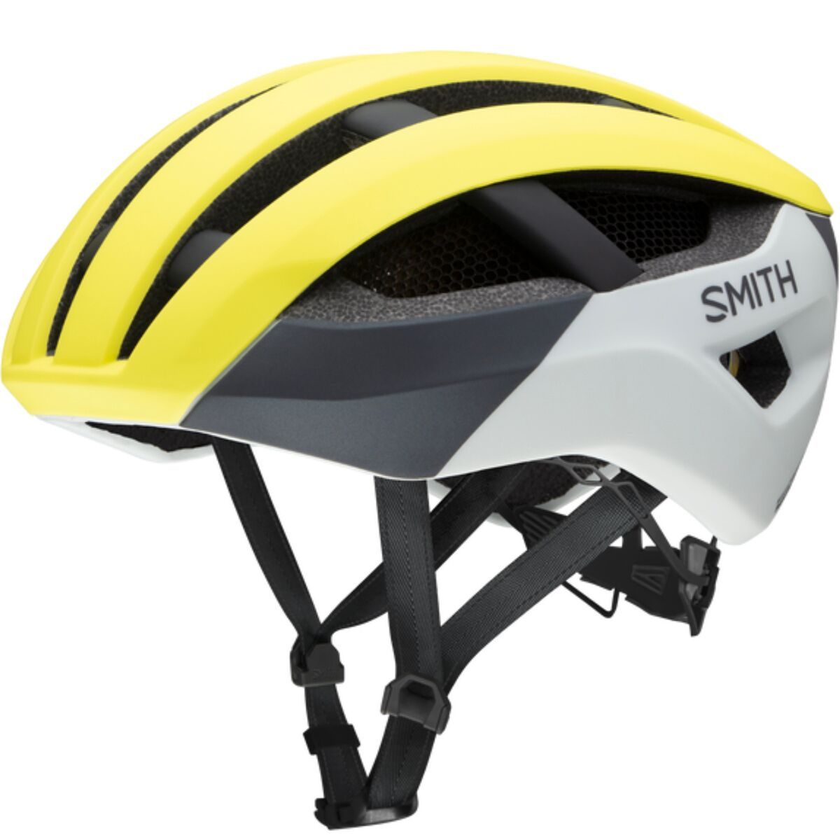 Smith Network Mips Helmet Matte Neon Yellow Viz, M