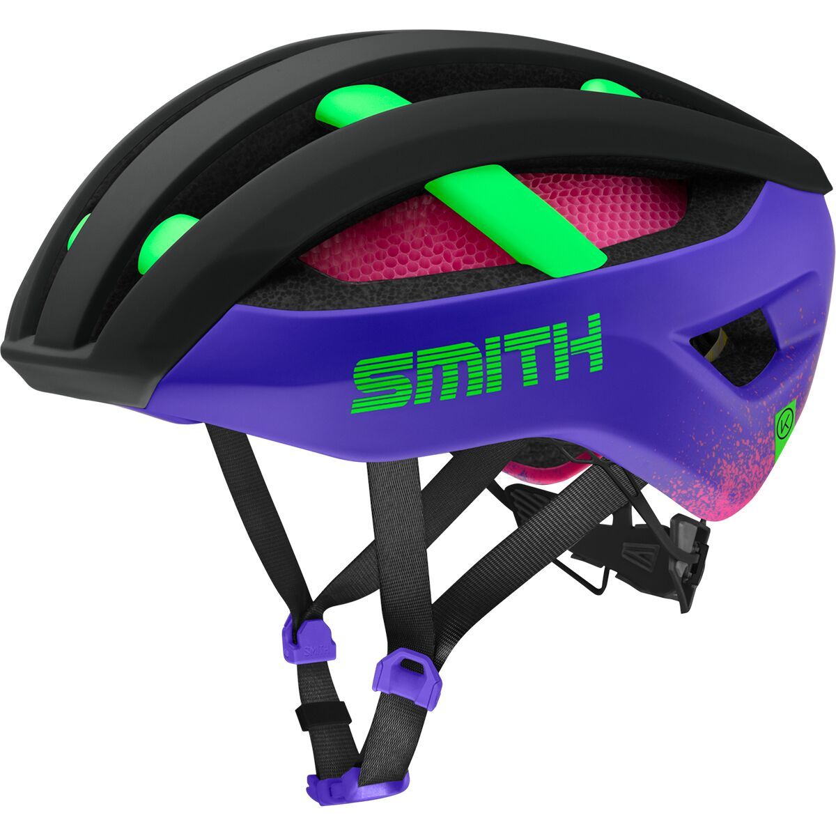 Image of Smith Network Mips Helmet Matte Archive Flamingo, S