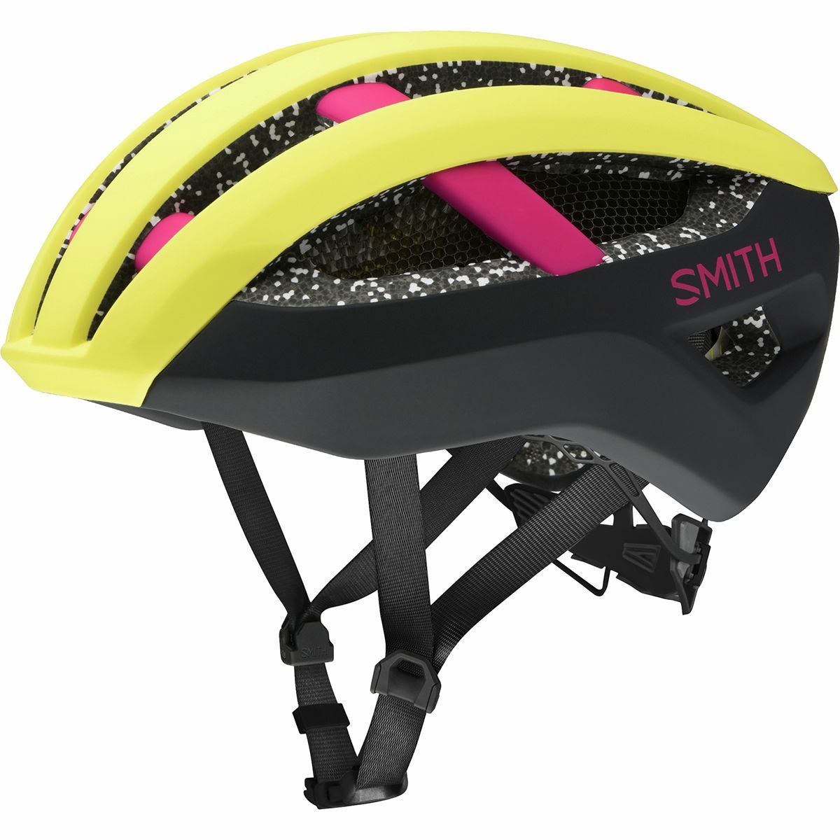 Smith Network Mips Helmet Matte Citron/Peony, L