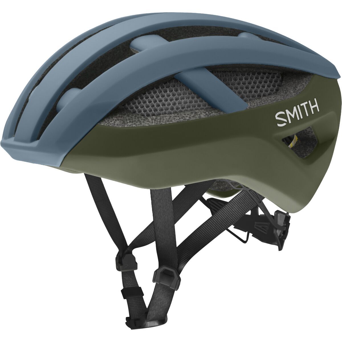 Smith Network Mips Helmet Matte Stone/Moss, L