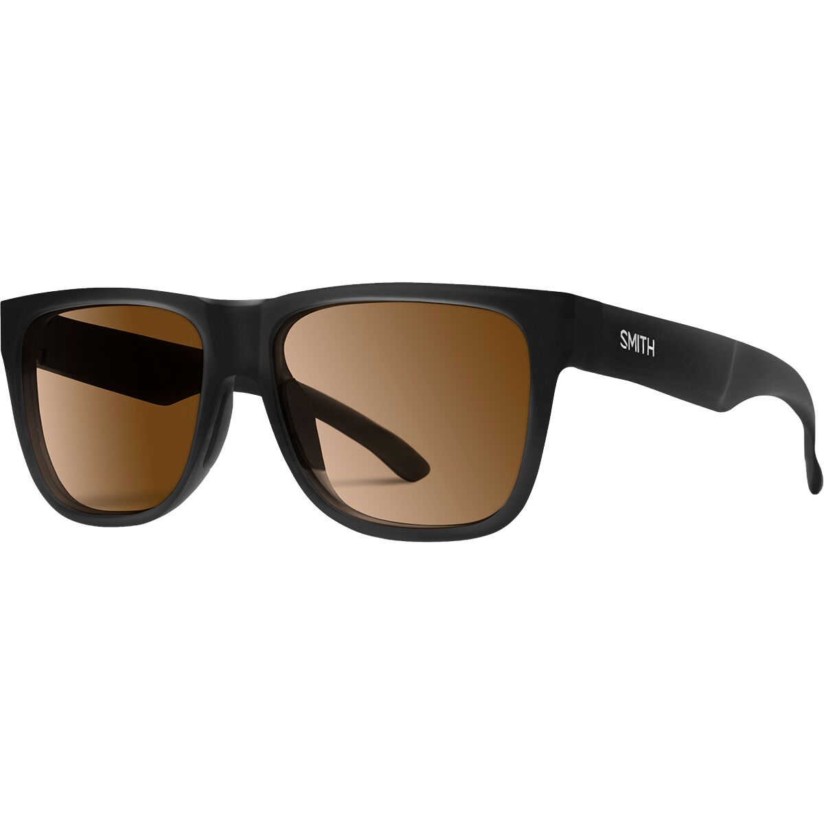 Image of Smith Lowdown 2 ChromaPop Polarized Sunglasses Matt Black/ChromPop PhtoChrom Brown, One Size