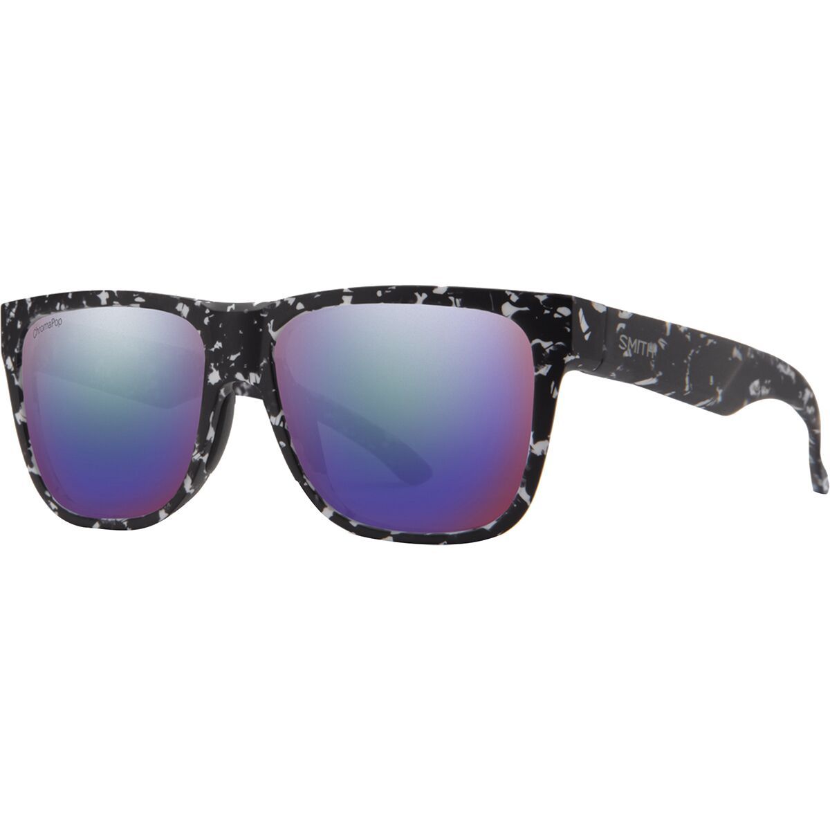 Image of Smith Lowdown 2 ChromaPop Polarized Sunglasses Matte Black Marble, One Size