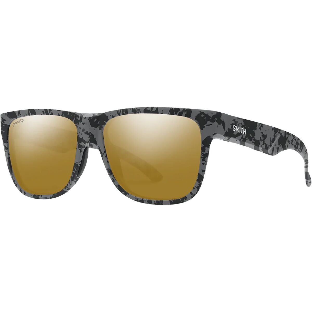 Image of Smith Lowdown 2 ChromaPop Polarized Sunglasses Matte Gray Marble, One Size