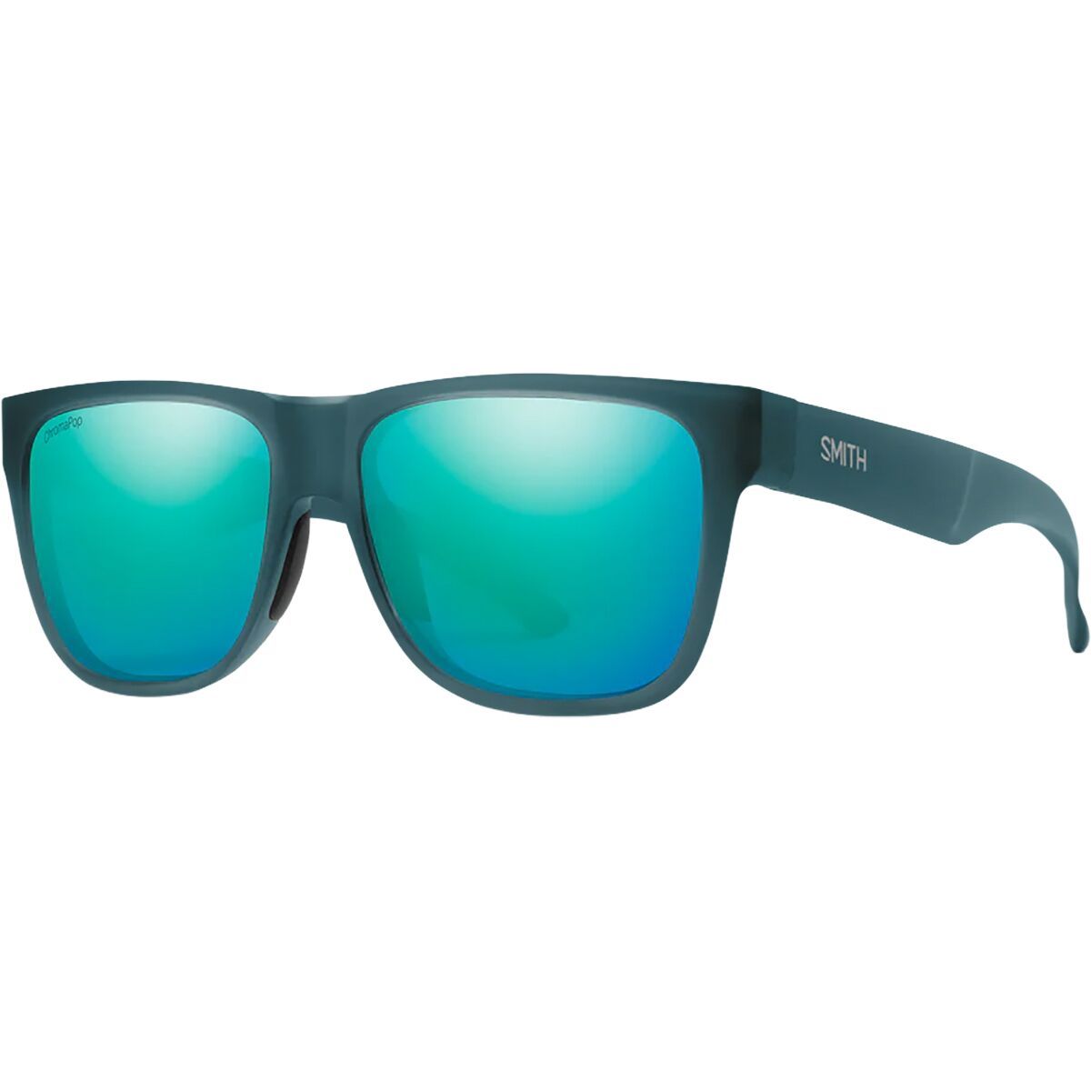 Image of Smith Lowdown 2 ChromaPop Polarized Sunglasses Matte Pacific Crystal, One Size