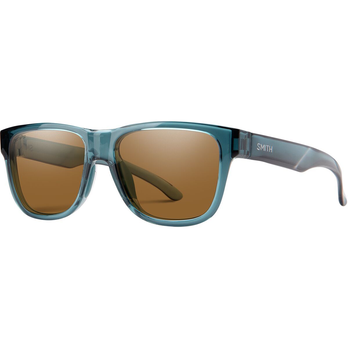 Smith Lowdown Slim2 ChromaPop Polarized Sunglasses Crystal Stone Green, One Size