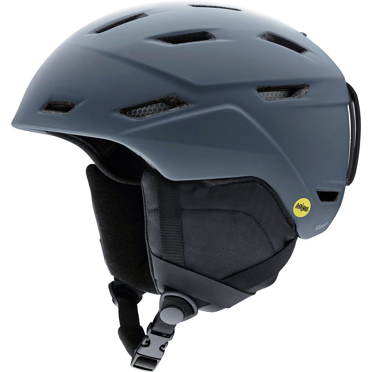 Smith Mission Mips Helmet Matte Charcoal, L