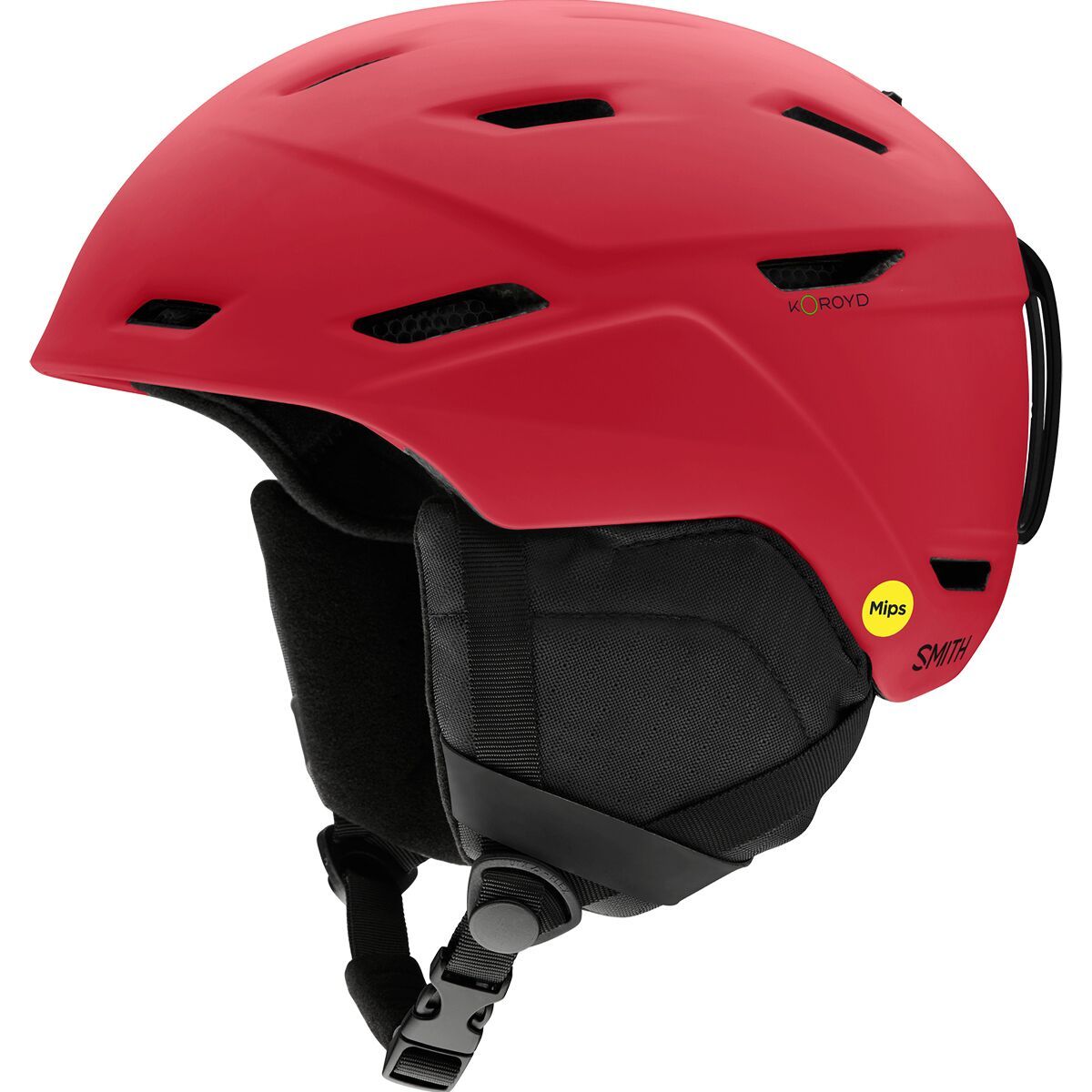Image of Smith Mission Mips Helmet Matte Crimson, S
