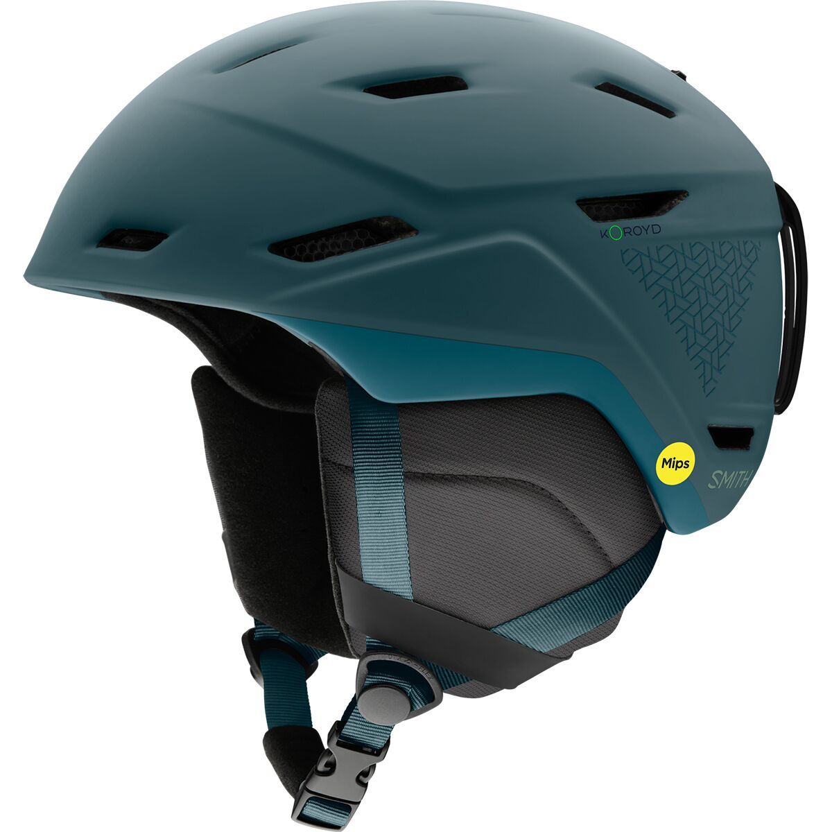 Image of Smith Mission Mips Helmet Matte Pacific Geo, XL