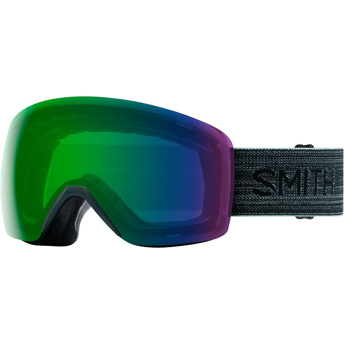 Smith Skyline ChromaPop Goggles Deep Forest/Chroma Ed Green Mir, One Size