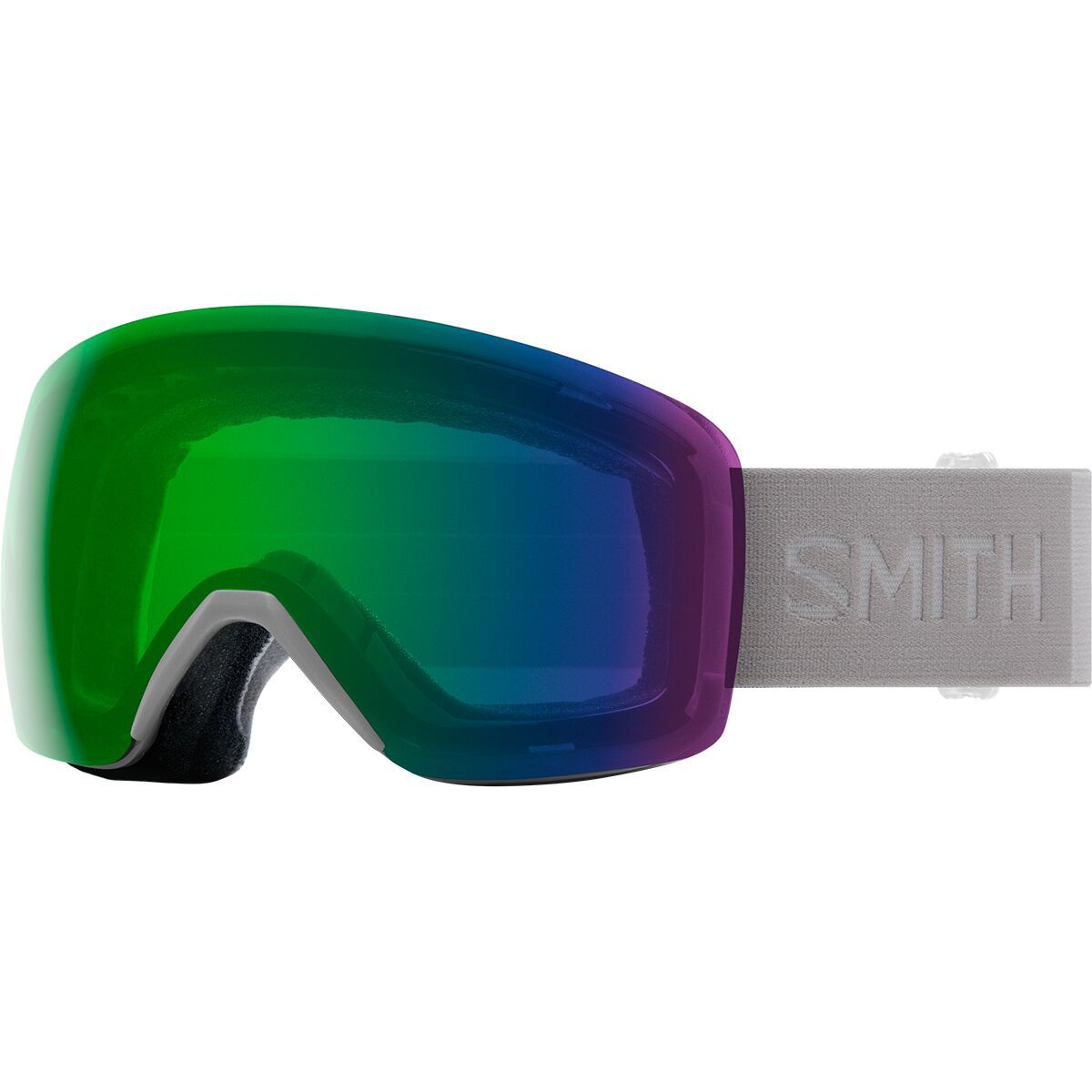 Image of Smith Skyline ChromaPop Goggles Everyday Green Mirror/White Vapor, One Size
