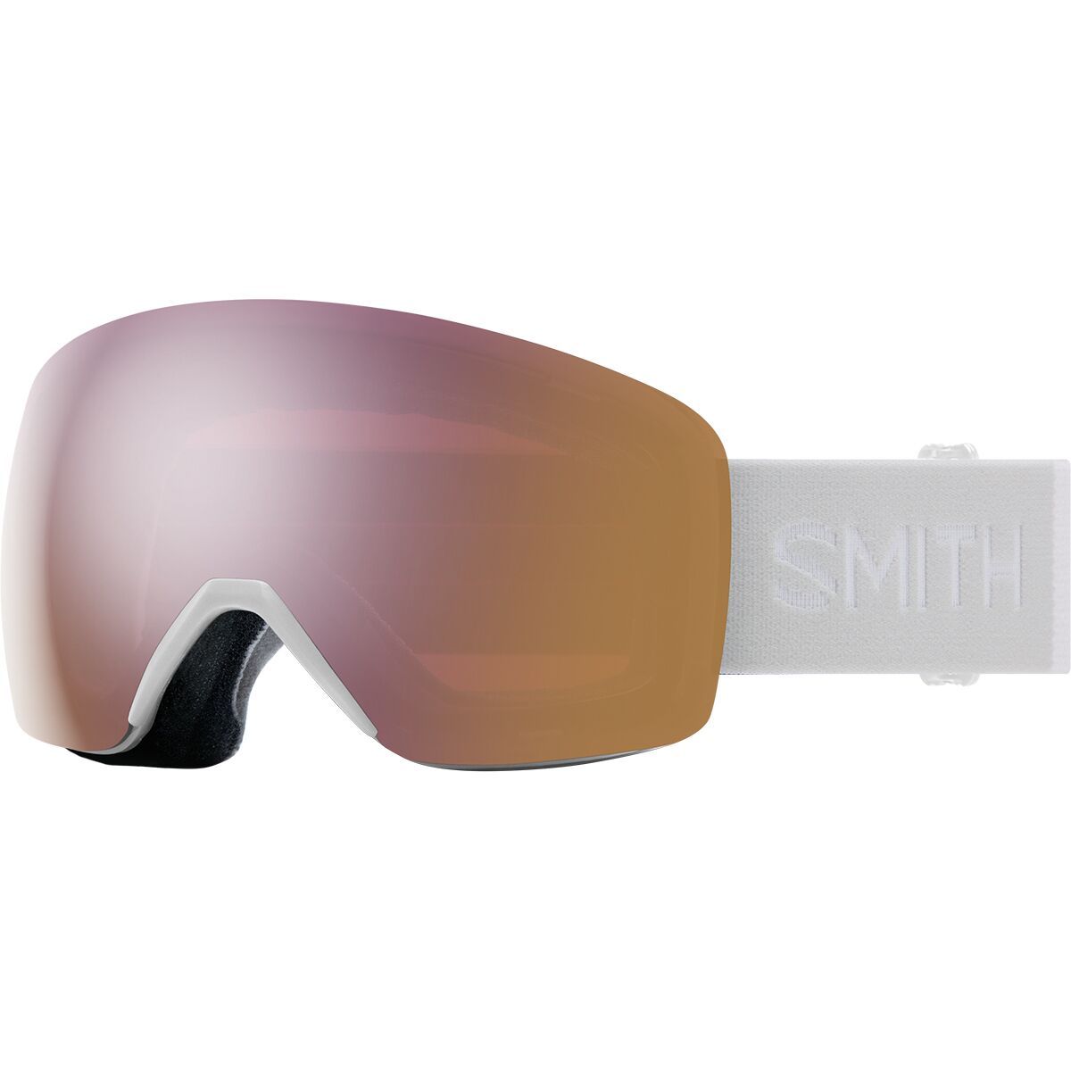 Image of Smith Skyline ChromaPop Goggles Everyday Rose Gold Mirror/White Vapor, One Size