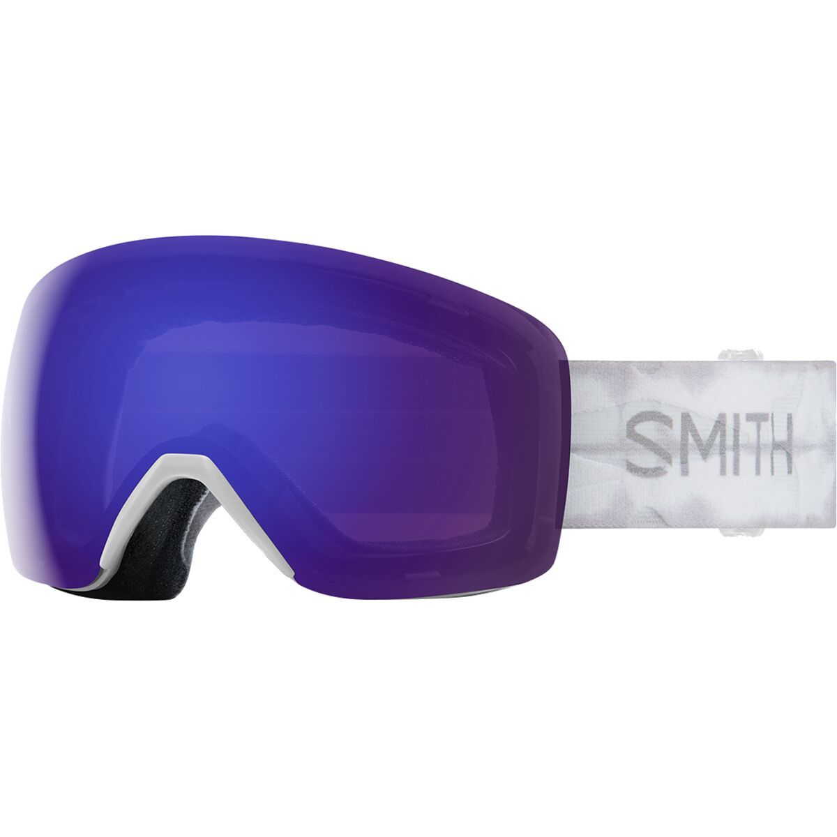 Smith Skyline ChromaPop Goggles White Shibori Dye, One Size
