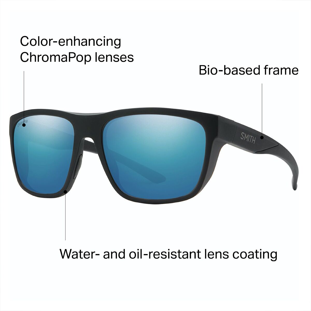 Smith Barra ChromaPop Polarized Sunglasses - Accessories