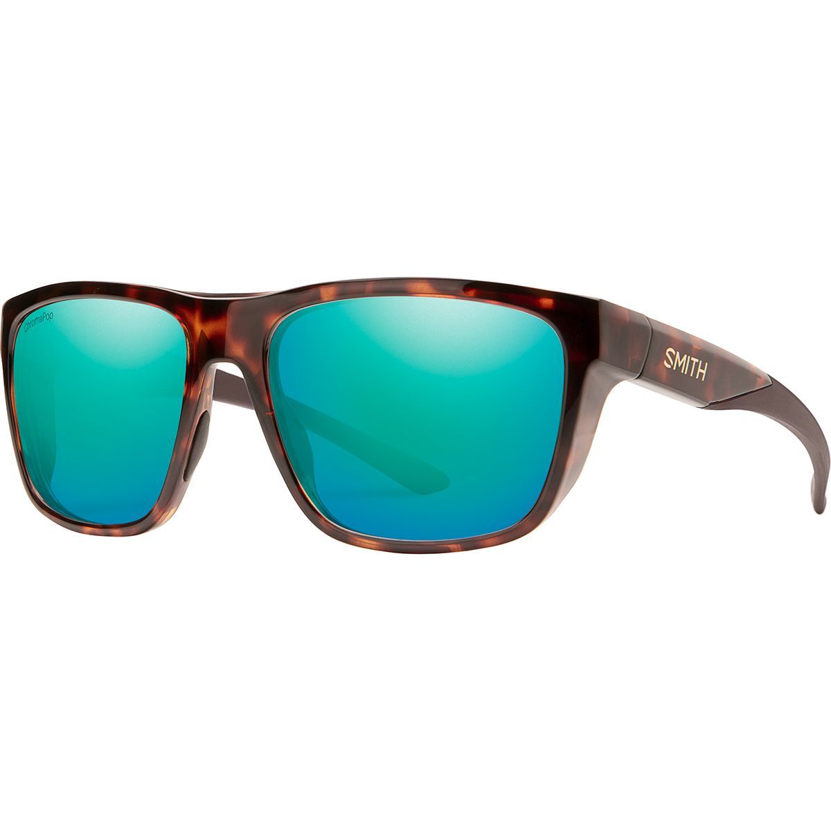 Image of Smith Barra ChromaPop Polarized Sunglasses Tortoise/Chromapop Polarized Opal Mirror, One Size