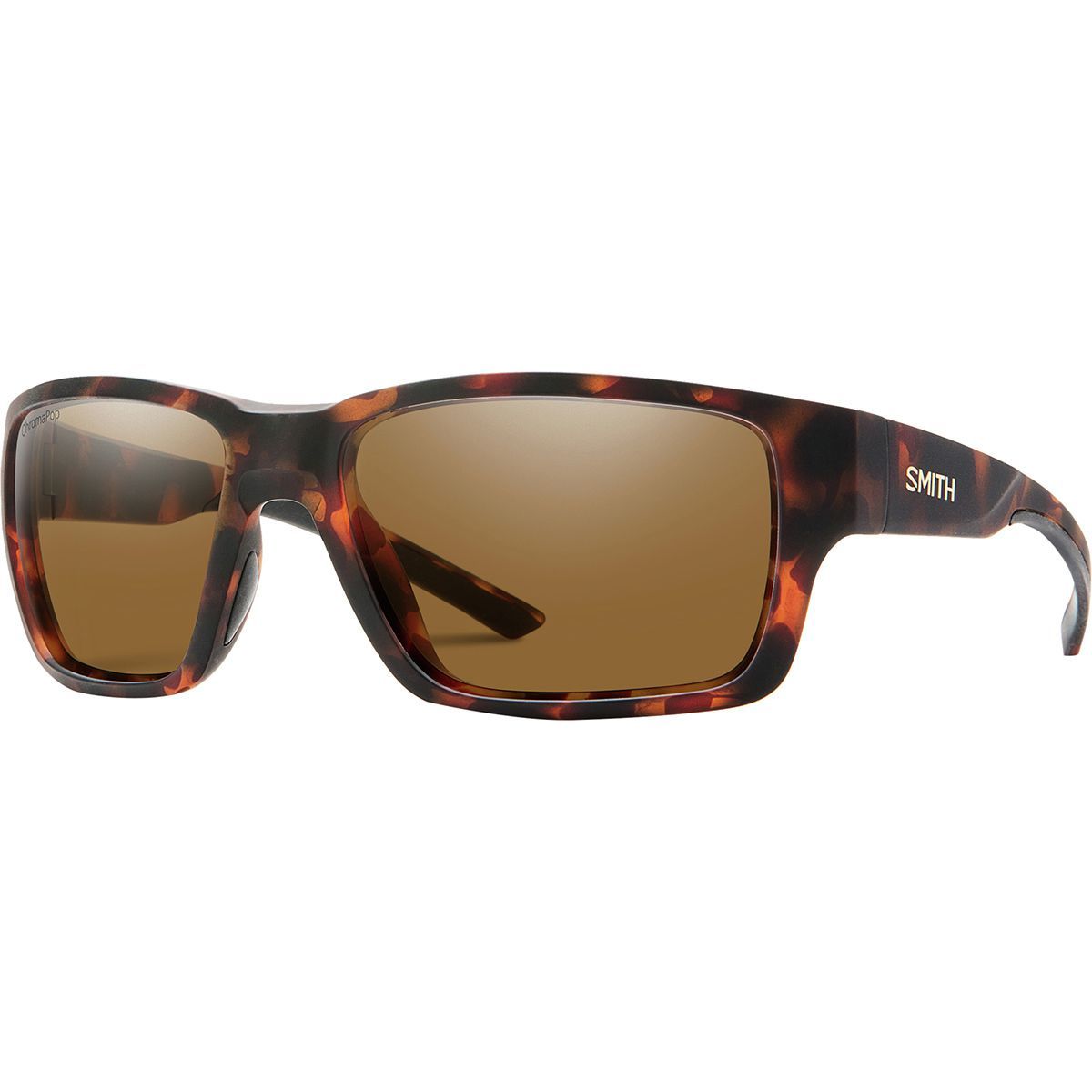 Smith Outback ChromaPop Polarized Sunglasses Matte Tortoise/Polarized Brown, One Size