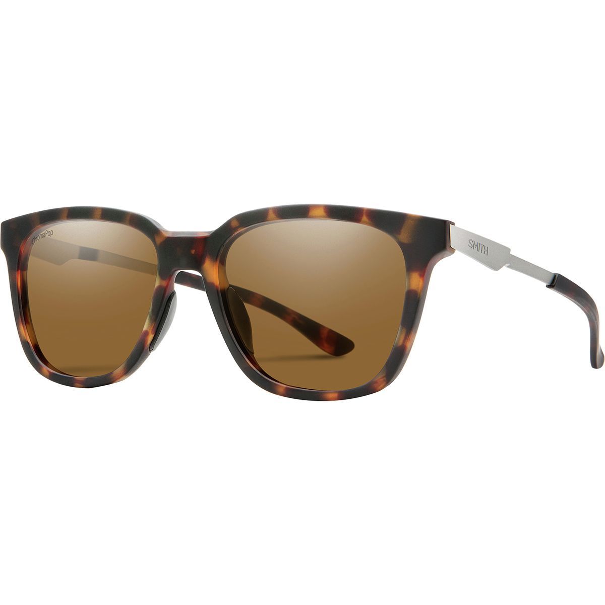 Image of Smith Roam ChromaPop Polarized Sunglasses Matte Tortoise/Polarized Brown, One Size