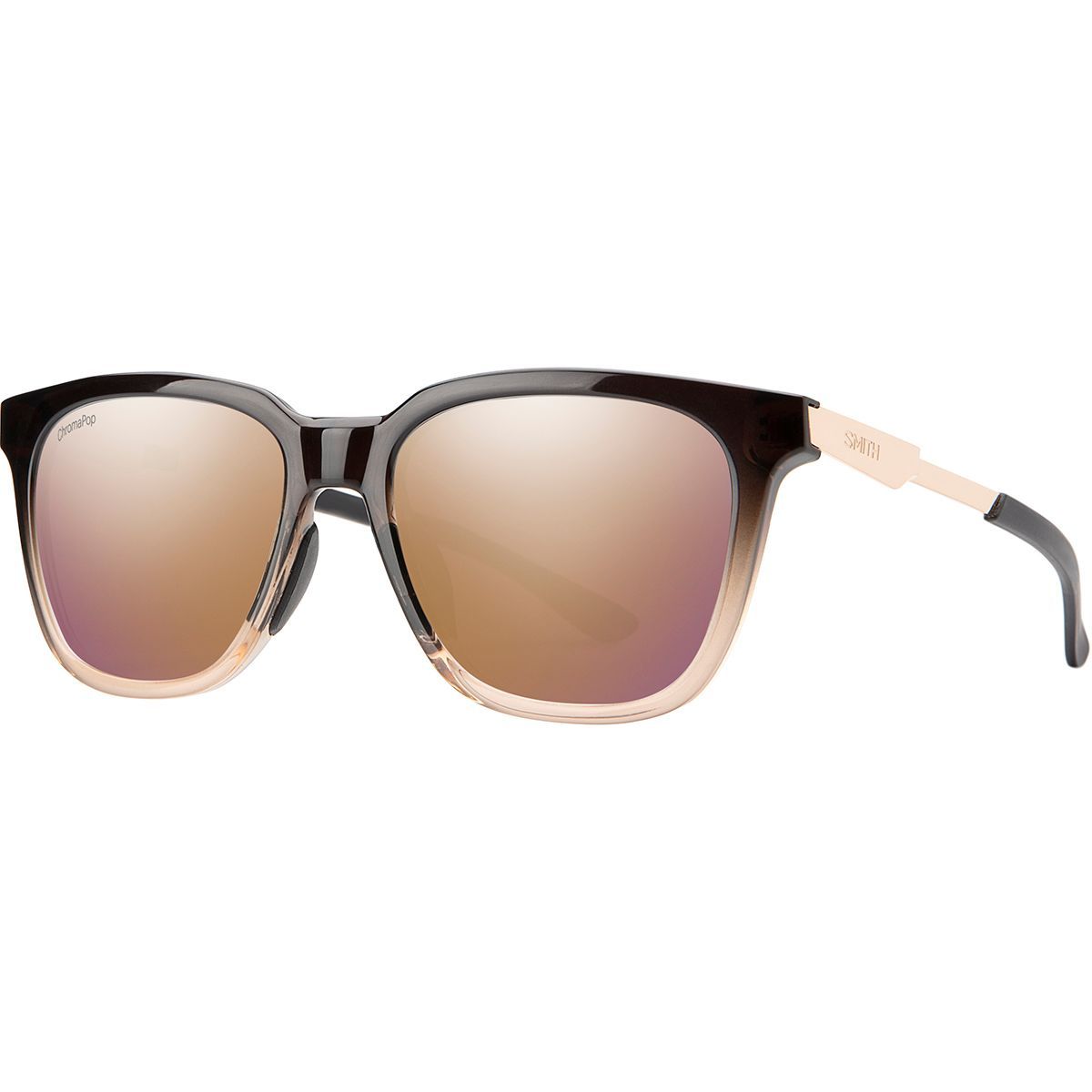 Smith Roam ChromaPop Polarized Sunglasses Ombre Fade/Rose Gold Mirror Polarized, One Size