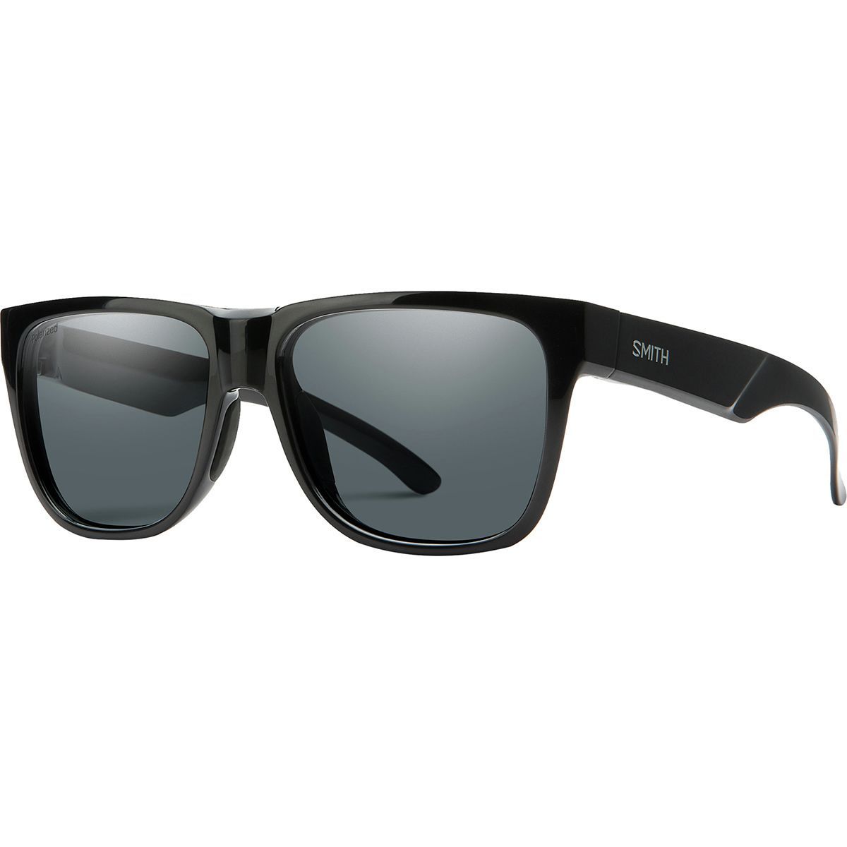 Smith Lowdown 2 Polarized Sunglasses Black/Polarized Gray, One Size