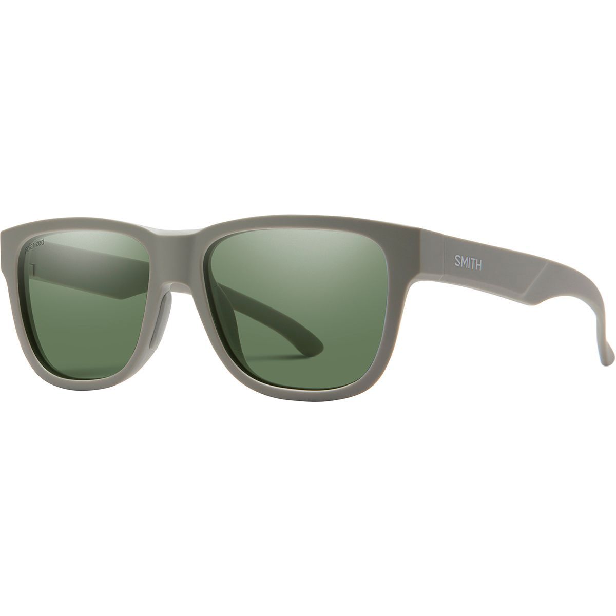 Smith Lowdown Slim 2 Polarized Sunglasses Matte Sage/Gray Green Polarized, One Size