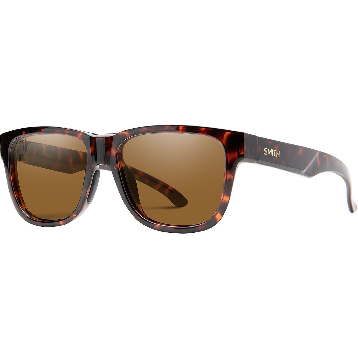 Smith Lowdown Slim 2 Polarized Sunglasses Tortoise/Brown Polarized, One Size