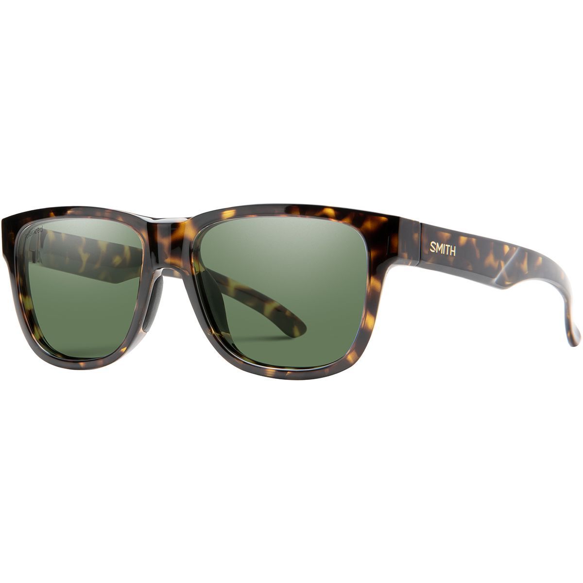 Smith Lowdown Slim 2 Polarized Sunglasses Vintage Tort/Gray Green Polarized, One Size
