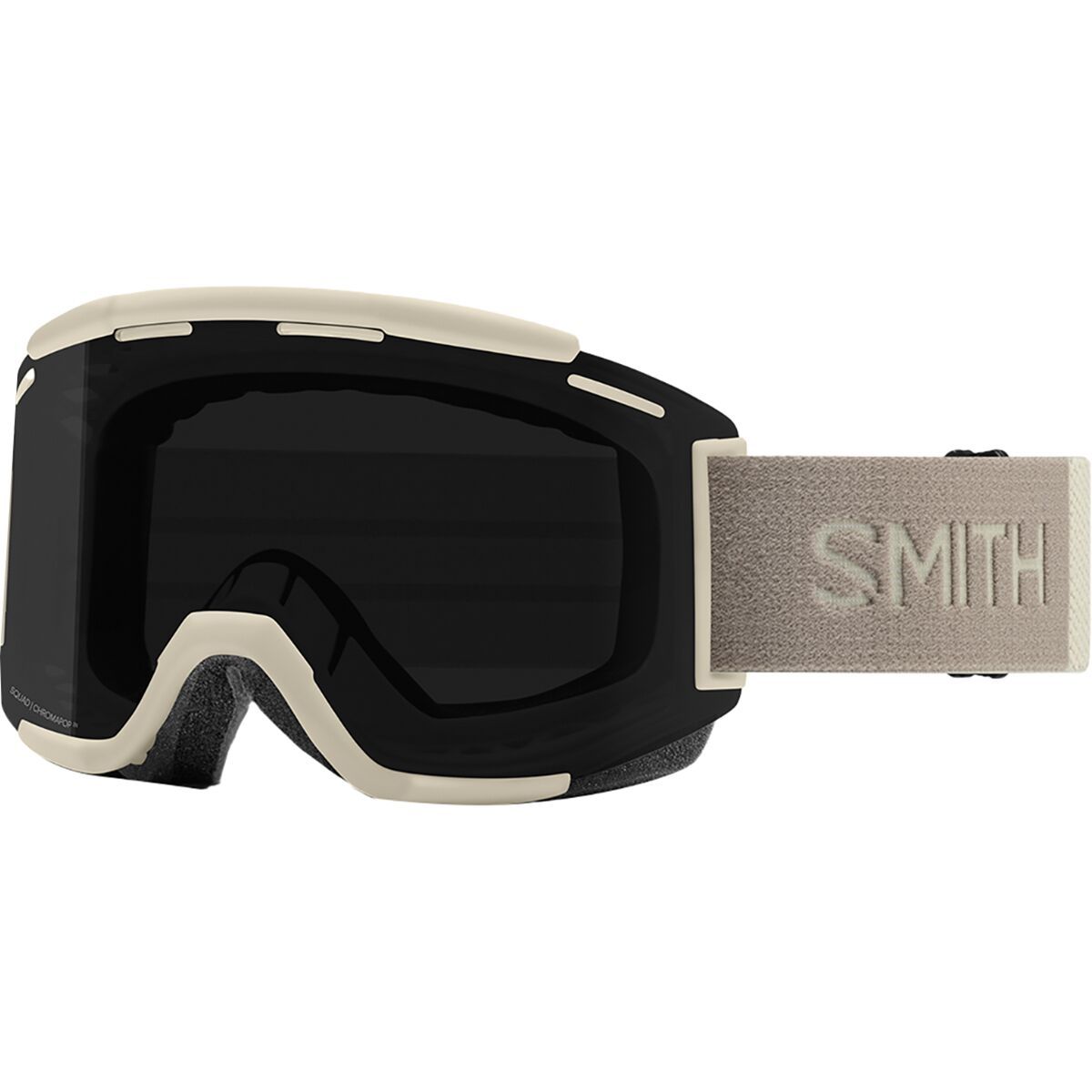 Image of Smith Squad MTB ChromaPop Goggles Chalk/ChromaPop Sun Black, One Size