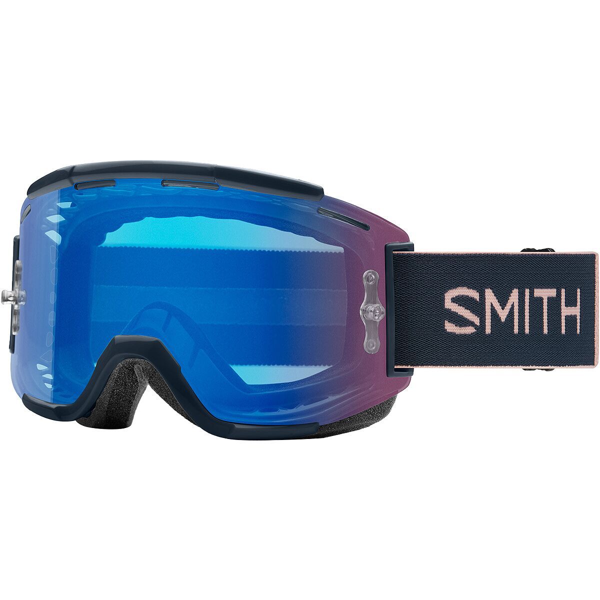 Smith Squad MTB ChromaPop Goggles French Navy/Rock Salt, One Size