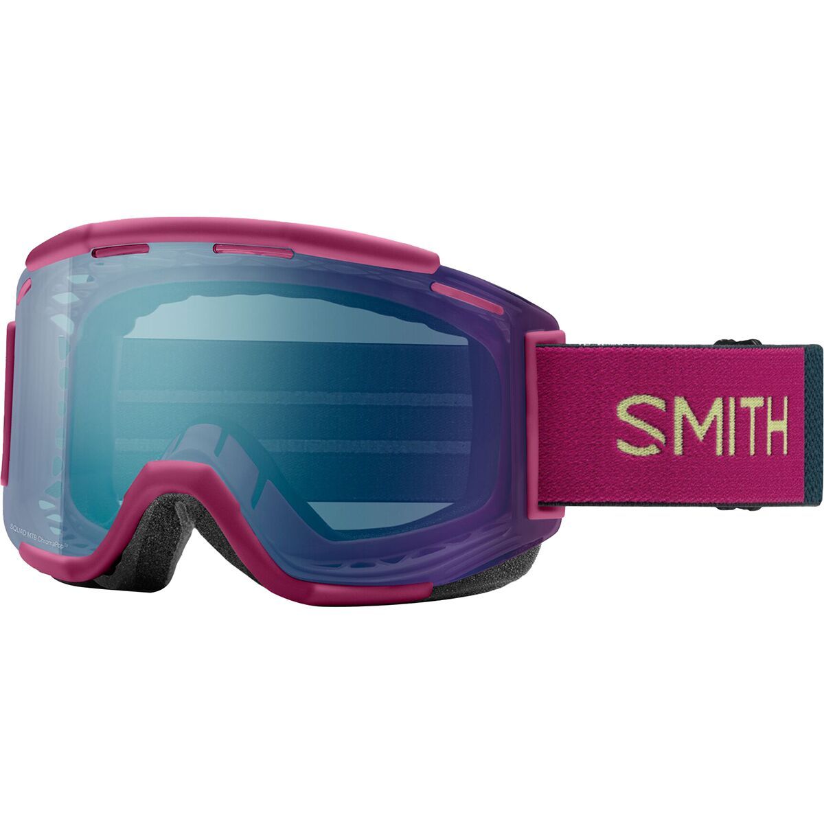 Image of Smith Squad MTB ChromaPop Goggles Huckleberry/Pacific, One Size