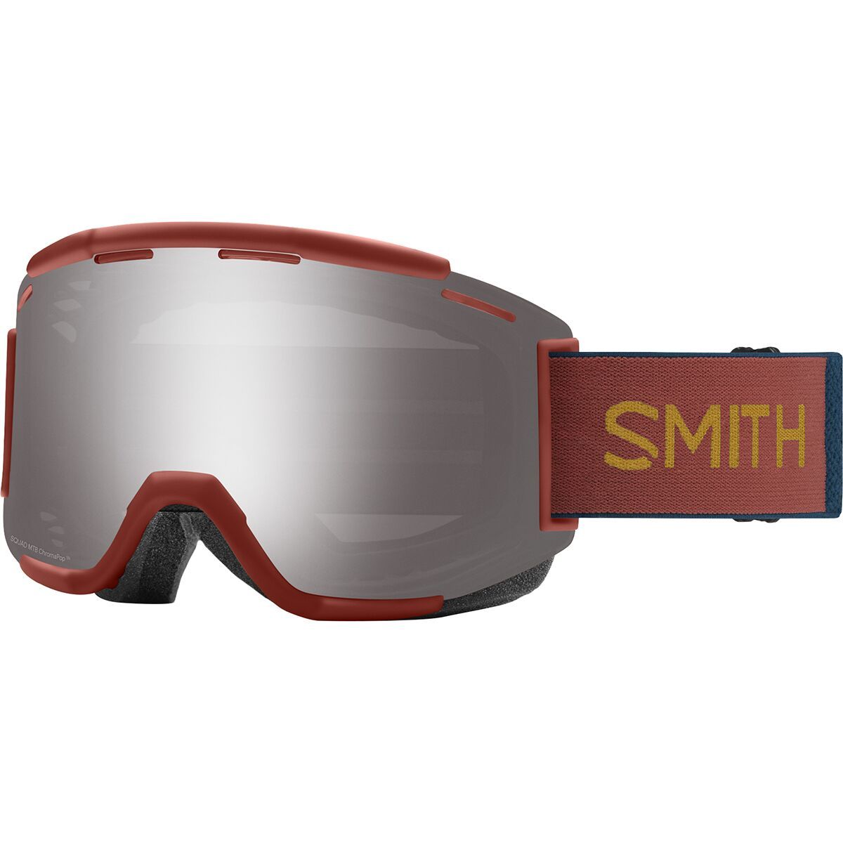 Image of Smith Squad MTB ChromaPop Goggles Sedona/Pacific/ChromaPop Sun Platinum, One Size