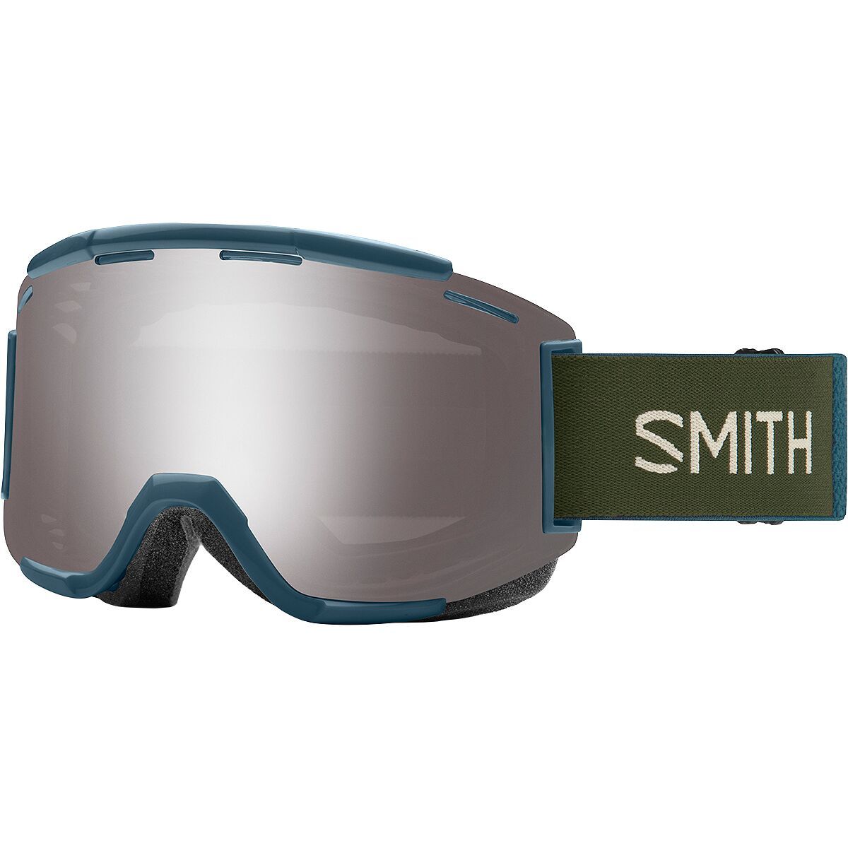 Smith Squad MTB ChromaPop Goggles Stone/Moss/ChromaPop Sun Platinum, One Size