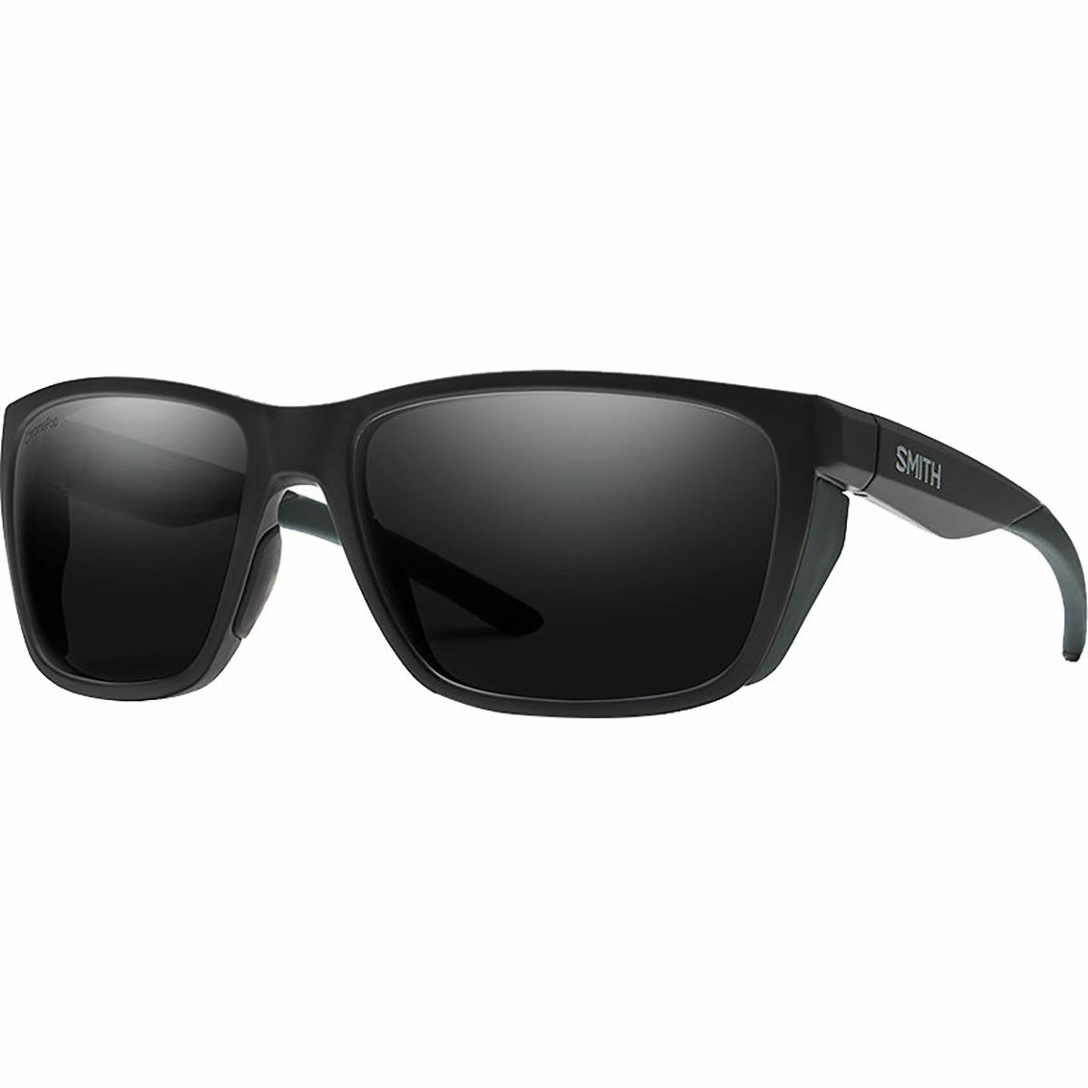 Smith Longfin ChromaPop Polarized Sunglasses Matte Black-Chromapop Polarized Black, One Size