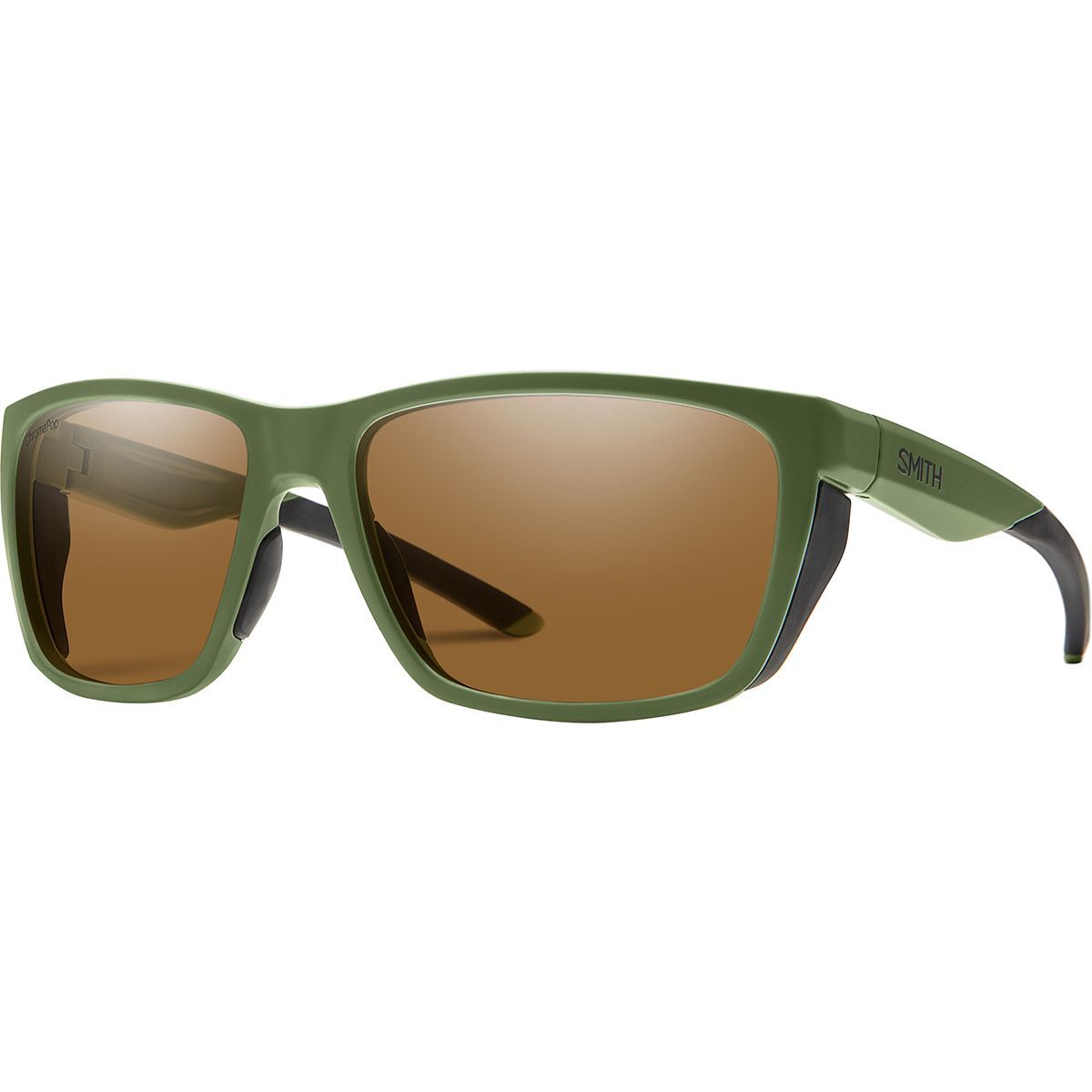 Smith Longfin ChromaPop Polarized Sunglasses Matte Moss/Polarized Brown, One Size