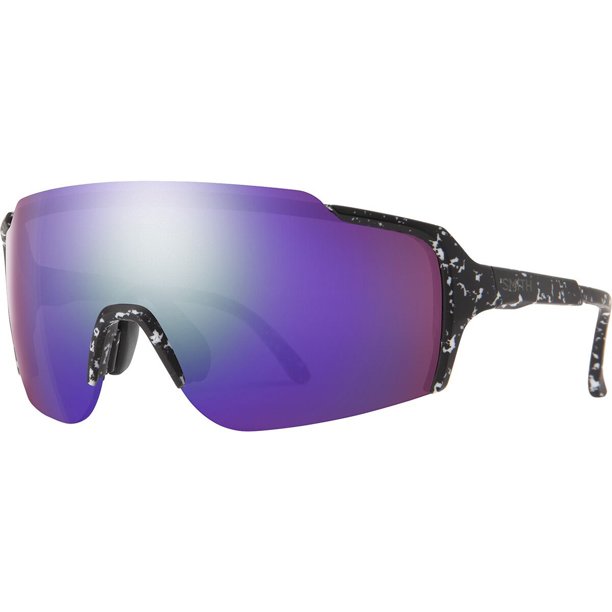 Image of Smith Flywheel ChromaPop Sunglasses Matte Black Marble, One Size