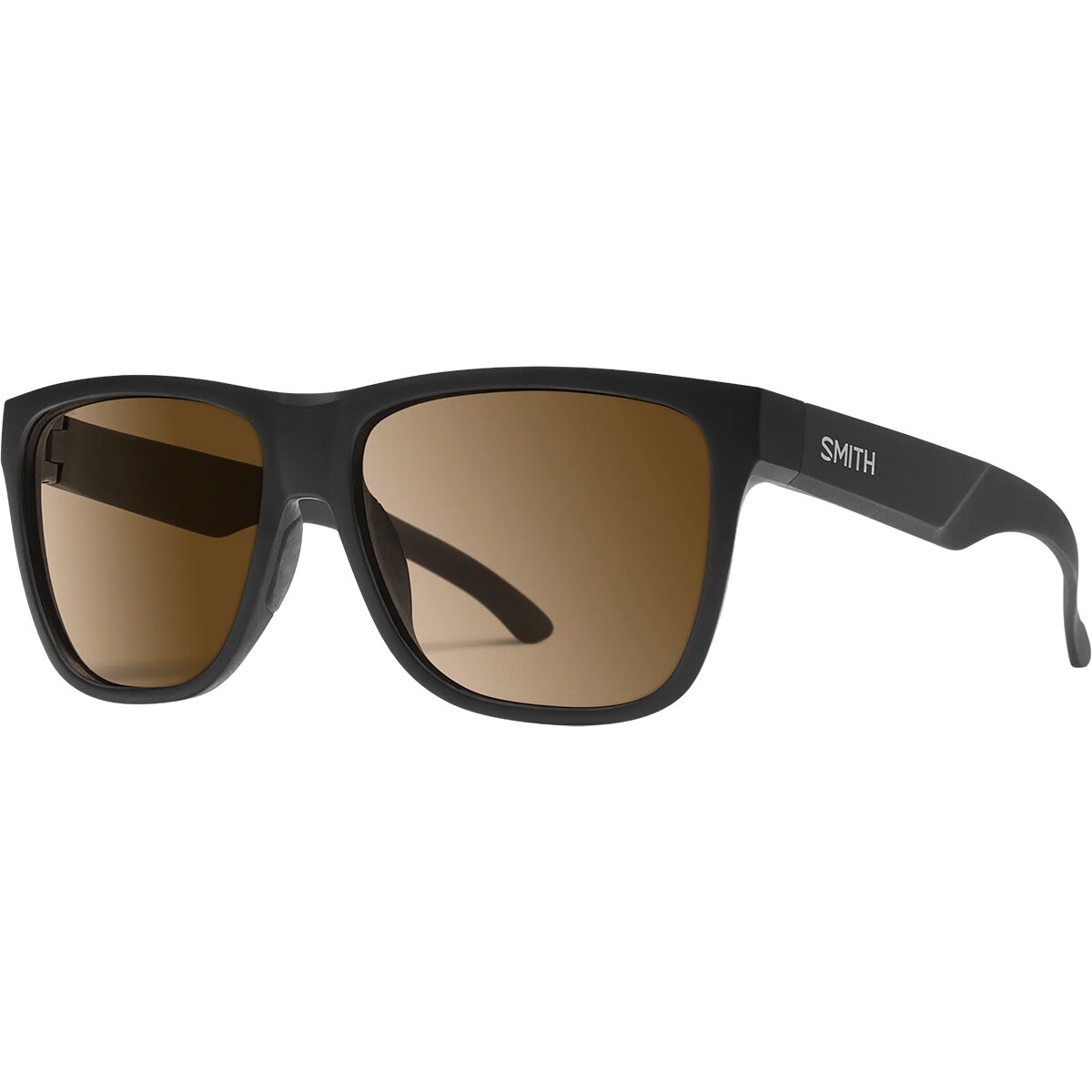 Image of Smith Lowdown XL 2 ChromaPop Polarized Sunglasses Matt Black/ChromPop PhtoChrom Brown, One Size
