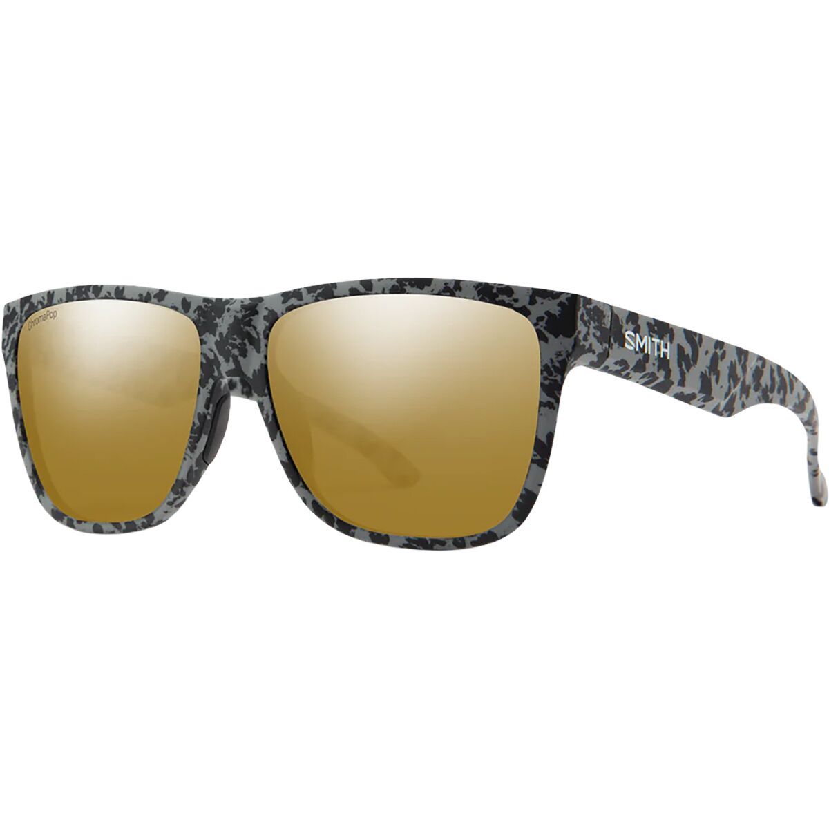 Image of Smith Lowdown XL 2 ChromaPop Polarized Sunglasses Matte Gray Marble, One Size